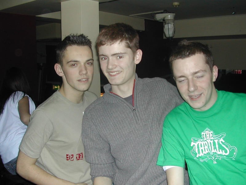 A night out in Derry 20 years ago in January 2004