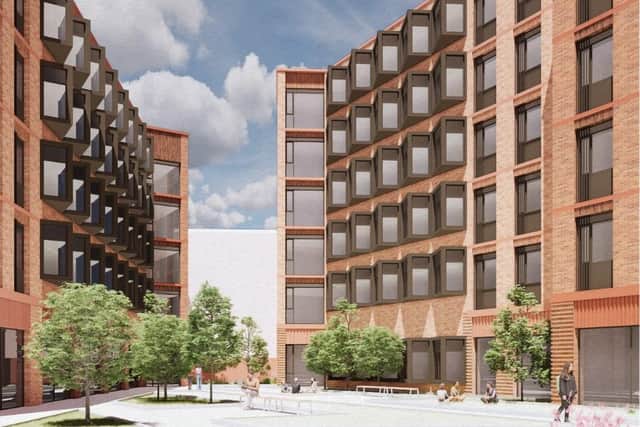 Plans for new a student accommodation building on the Strand Road have been submitted to the council’s planning portal. Pic: TODD Architects/ Design and Access Statement)