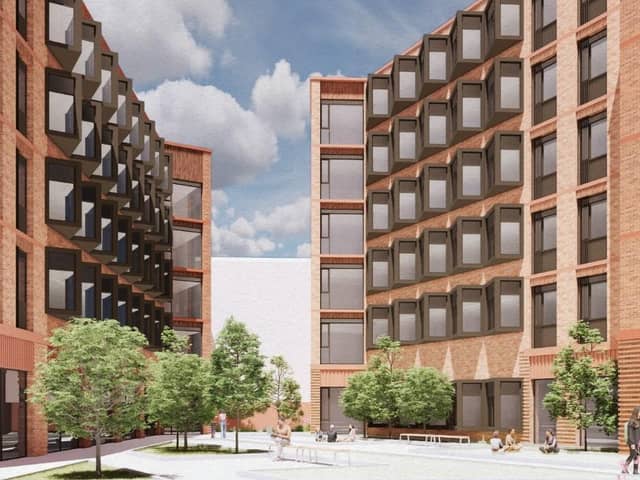 Plans for new a student accommodation building on the Strand Road have been submitted to the council’s planning portal. Pic: TODD Architects/ Design and Access Statement)