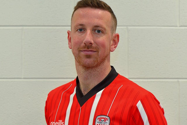 The big centre half was excellent once again and it was his searching ball out from the back which led to the opening goal from Jordan McEneff. He's got that ability to pick out a pass in his locker but defensively, he's a great asset for Derry.