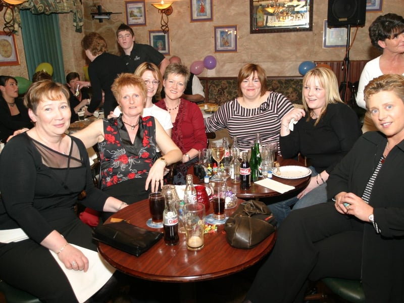 Party time back in 2004: Patricia O'Kane.