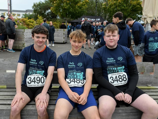 Foyle Hospice Run/Walk participants. Photo: George Sweeney