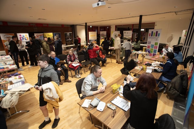 A very busy Sean Dolan's GAC on Tuesday night for the 'Live Better' Health Check event. (Photos: Jim McCafferty Photography)