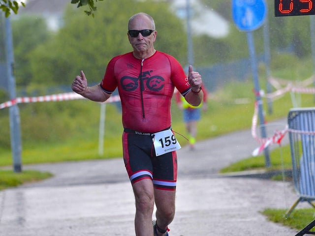 LIAM BALL TRIATHLON 40th ANNIVERSARY - Owen Falconer. Photo: George Sweeney