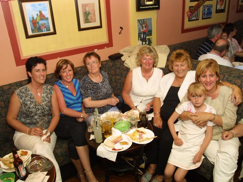 Pictures of Derry people partying in June and July 2003