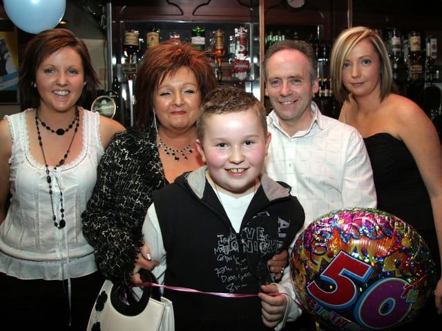 Ann celebrates her 50th birthday with husband, Willie, daughters Yvonne and Ann and son eoin 0045JML : Parties and nights out in March 2006