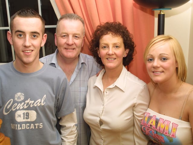 Celebrations as father and daughter James and Christina McKenna celebrate their 47th and 18th birthdays.