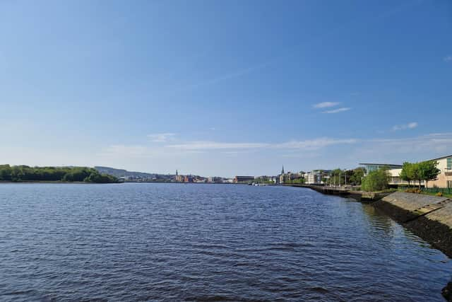 Sunny day in Derry.