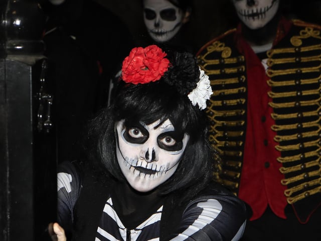 Awakening the Walled City Trail, celebrating the 40th anniversary of the Derry Halloween Festival. (Photo - Tom Heaney, nwpresspics)