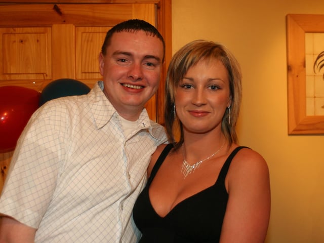 Andy Mitchell celebrating his birthday back in February 2005.
