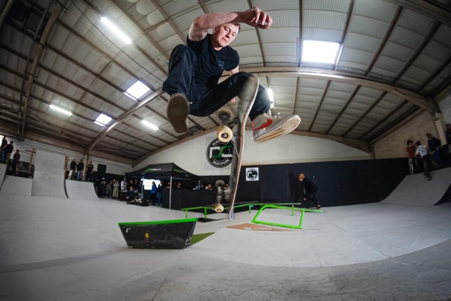 All Ireland Skateboard Competition.