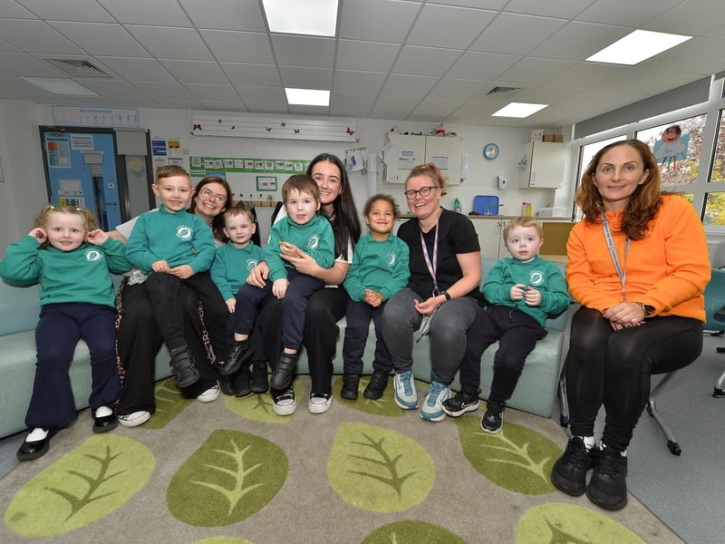 Miss Kerr’s P1 class at Ardnashee Primary School.
