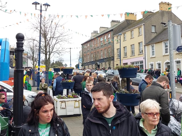 St Patrick's Day in Moville March 17, 2023.