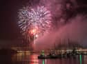 Fireworks over Derry Halloween 2022.