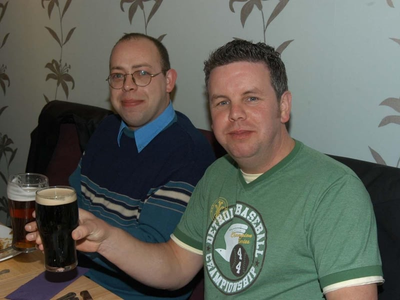 The Currans of Eglinton getting together for a night out.