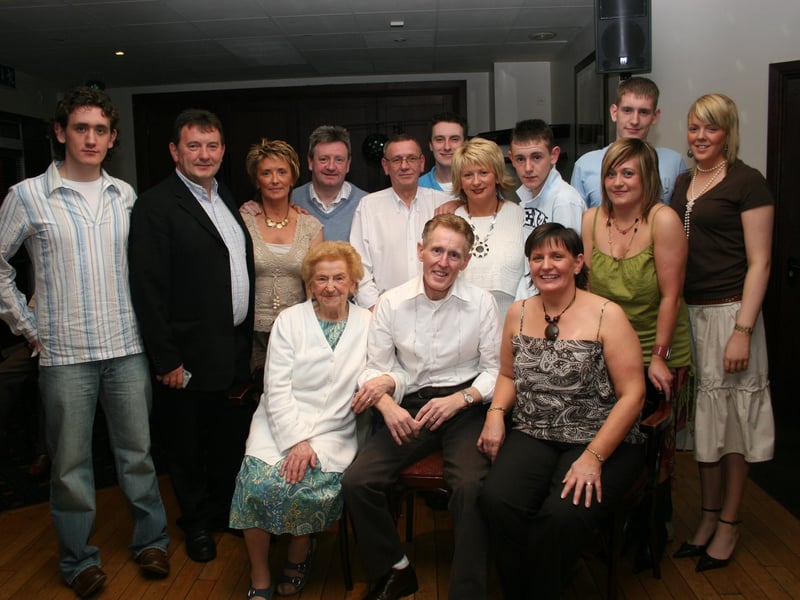 Parties and celebrations in Derry in April 2005.