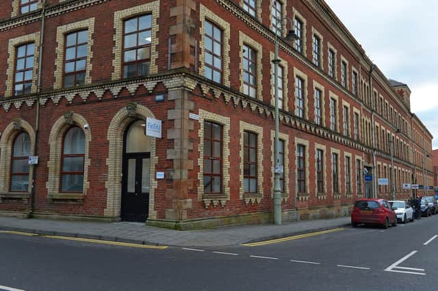 Fin TrU North West premises on Patrick Street Derry. Photo: George Sweeney. DER2307GS – 48