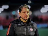 Derry City manager Ruaidhri Higgins has been left frustrated by red tape surrounding potential transfers from EU countries. Photograph: George Sweeney