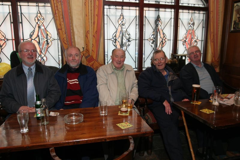Punters enjoying a night out at WG's bar in May 2004.