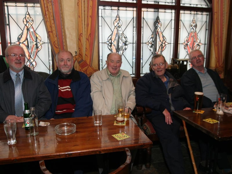 Punters enjoying a night out at WG's bar in May 2004.