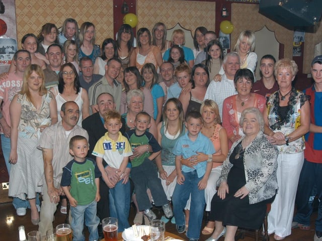 Parties and celebrations in Derry in July 2005.