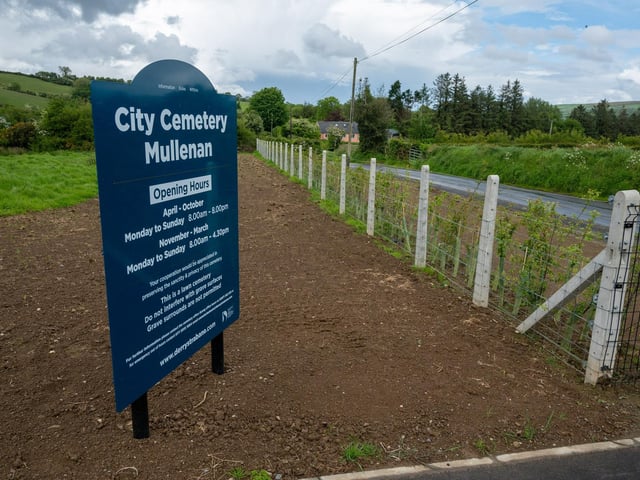 Derry City and Strabane District Council has officially opened its new municipal cemetery at Mullenan Road.