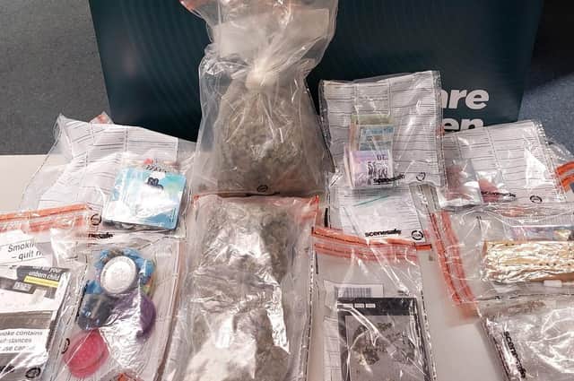Suspected drugs seized in Derry