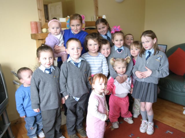 Having fun at Derry parties in 2004. Sarah McGillan