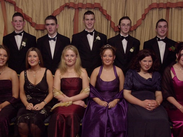 Scoil Mhuire School Formal in January 2002.
