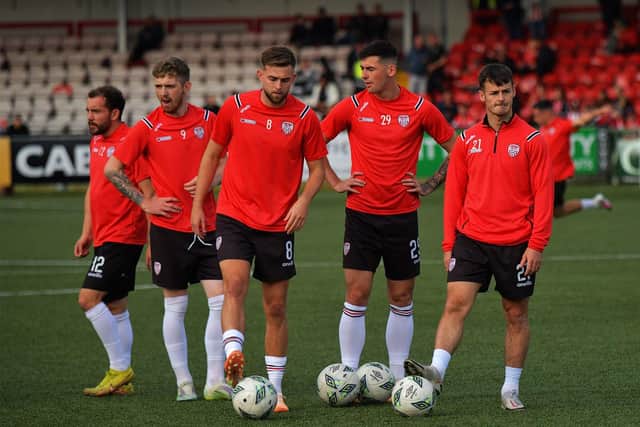 Derry City attacking players will be hoping to end the recent goal drought in Cork.