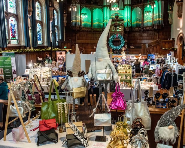 The Guildhall Craft Fair. Picture Martin McKeown, 17.11.23