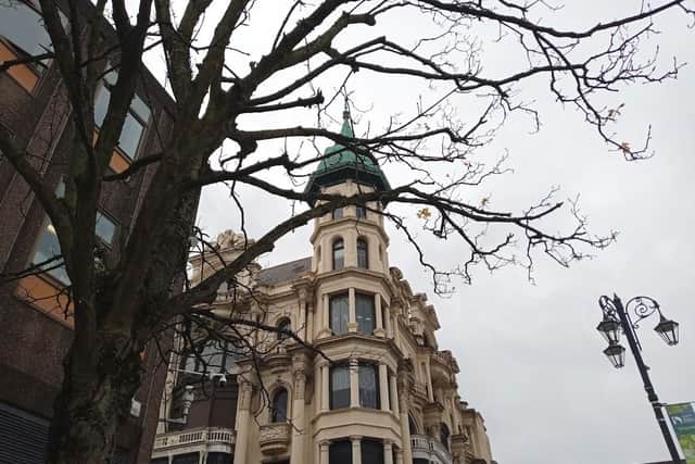 The Edwardian former Austins Department store building in Derry.