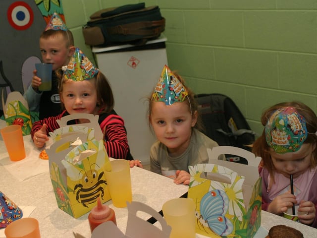 Having fun at Derry parties in 2004