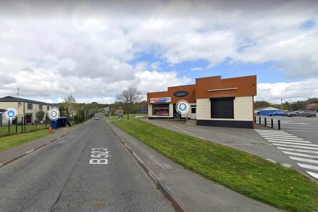 The man has been arrested by police investigating the suspected robbery of a bookies in Tullyally in May.