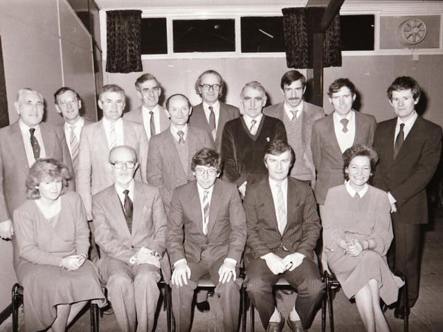 Group pictured in 1985.