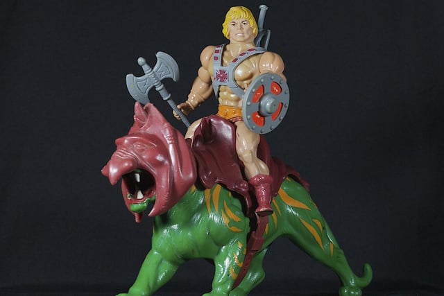 'By the power of Greyskull, I have the power'... and just like that Prince Adam became the mighty He-Man. Picture: Mattel Masters Of The Universe 80s - He-Man & Battle Cat by semihundido via Fikr (https://creativecommons.org/licenses/by-sa/2.0/)