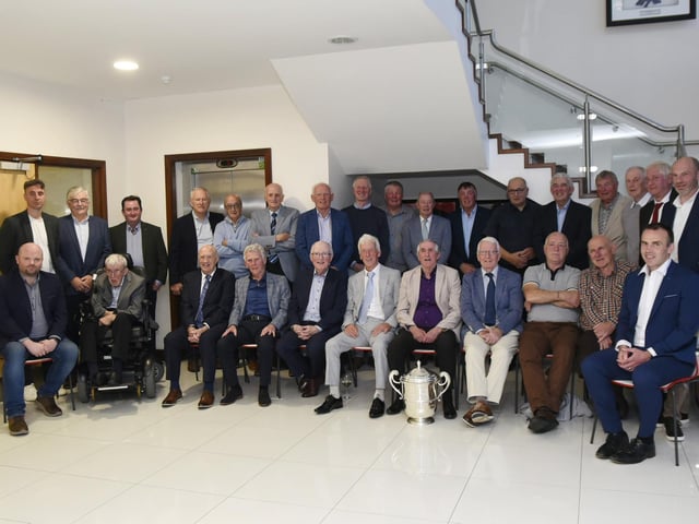 1975 / 76 Ulster SFC Winners Reunion.(Photos-Kerrie Quinn, nwpresspics)