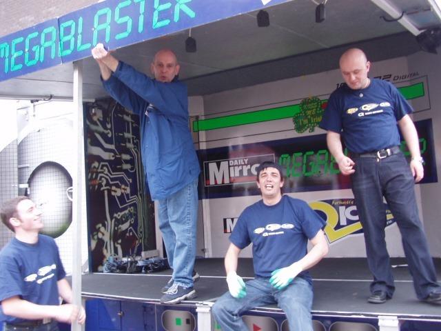 OLYMPUS DIGITAL CAMERA : Pictured are people enjoying the St Patrick's Day celebrations in Derry 20 years ago on March 17, 2005.