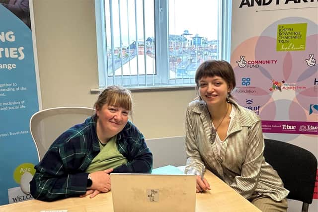 Cathy Malcolm and Cara Gilliland who will lead this year’s North West Migrants Forum Summer Club.