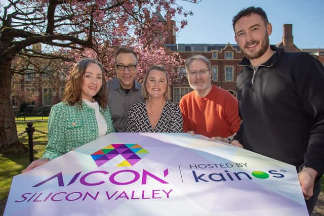 Judith Millar, Centre for Secure Information Technologies (CSIT), Queen's University Belfast; Ryan Keenan, Learning Experience Lab, DeepLearning.ai; Connla McCann, Aisling Events; Tom Gray, Kainos; Ryan Ballantine, Options IT