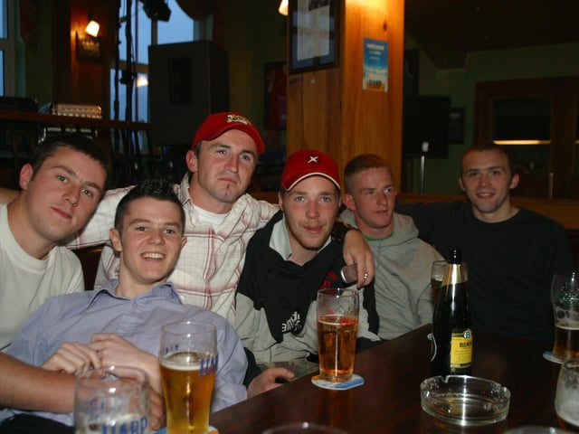 Parties and celebrations in July 2004: Liam Curran.