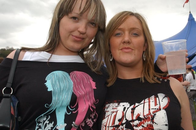 Laura Kavanagh and Ashlene Campbell. (2404PG03)