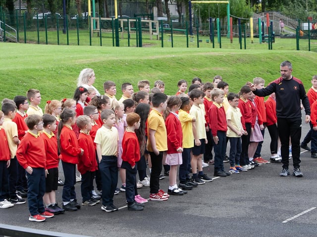 Steelstown Primary School End of Year Fun Day 2025.