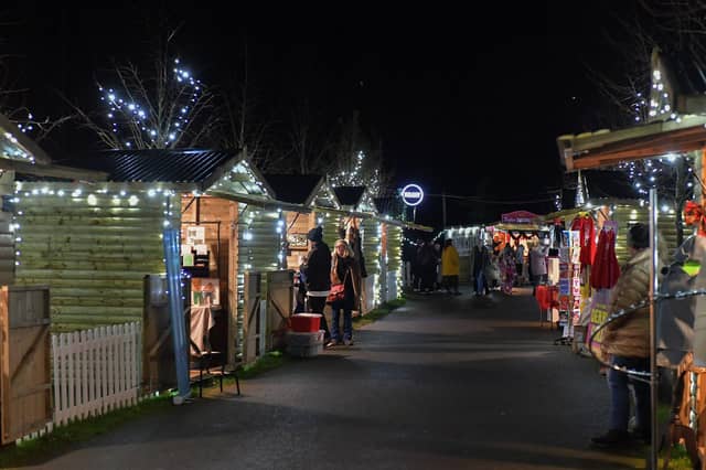 The Buncrana Christmas Market in Swan Park opened on Friday and will be open daily from 12 noon to 9pm until Sunday, 8th December. Photo: George Sweeney