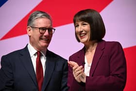 British Prime Minister Keir Starmer and Chancellor Rachel Reeves. (Photo by Leon Neal/Getty Images)