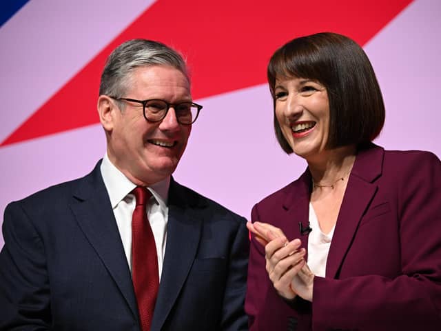 British Prime Minister Keir Starmer and Chancellor Rachel Reeves. (Photo by Leon Neal/Getty Images)