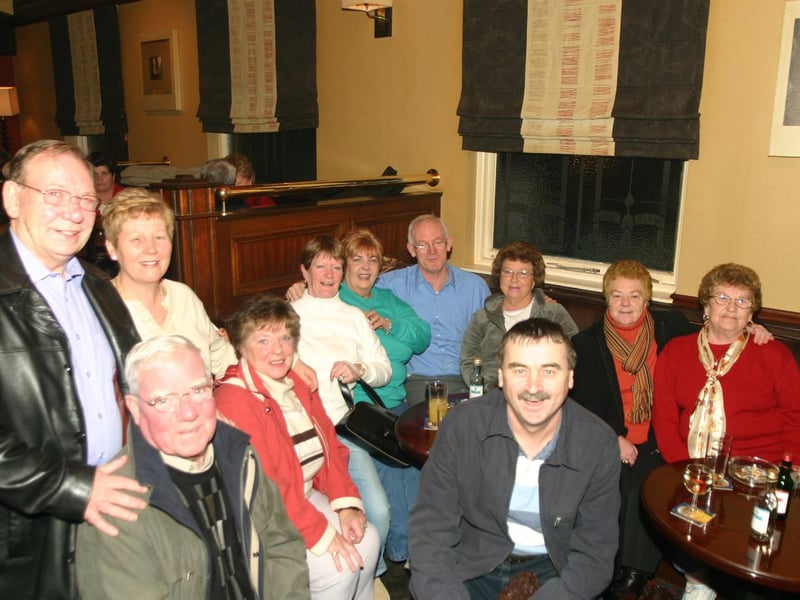 Harry McBride in shock pictured with a group of friends 433 dd : .