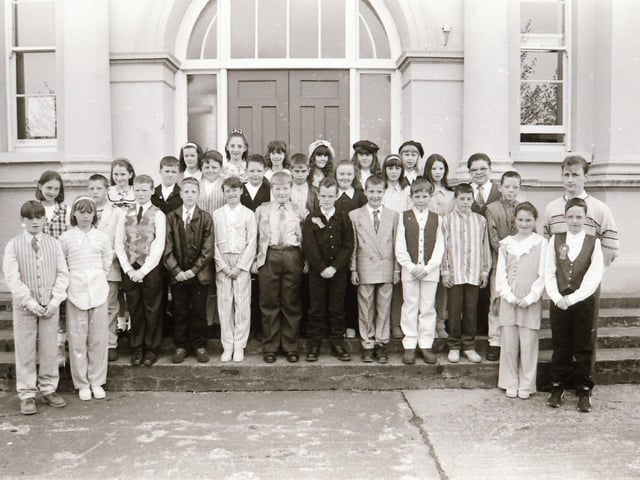 Confirmations from St. Columba's, Holy Child P.S, Chapel Road P.S, Dungiven Road P.S and Rosemount P.S back in 1995.