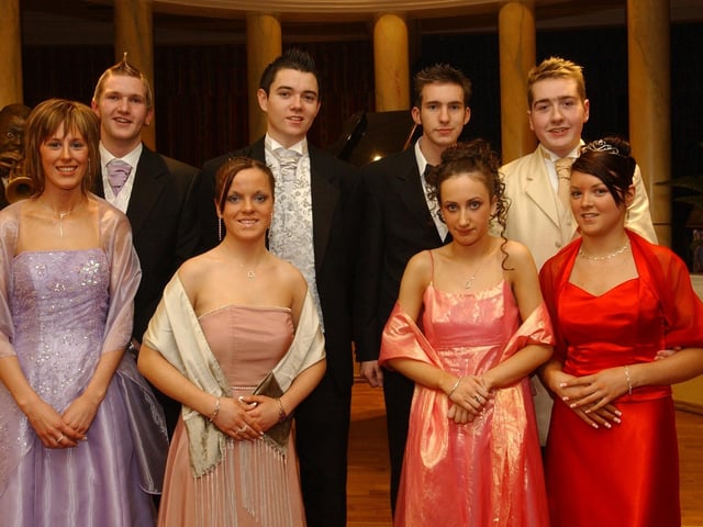 Front from left, Laura Concannon, Nicola Martin, Cathy McIntyre, and Amanda Doherty. Back row from left, Conor Brinkley, Odran Williams, Brian Mullen, and Gerard Casey. (2511PG22):.