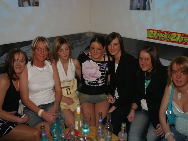 Party celebrations back in April 2004.